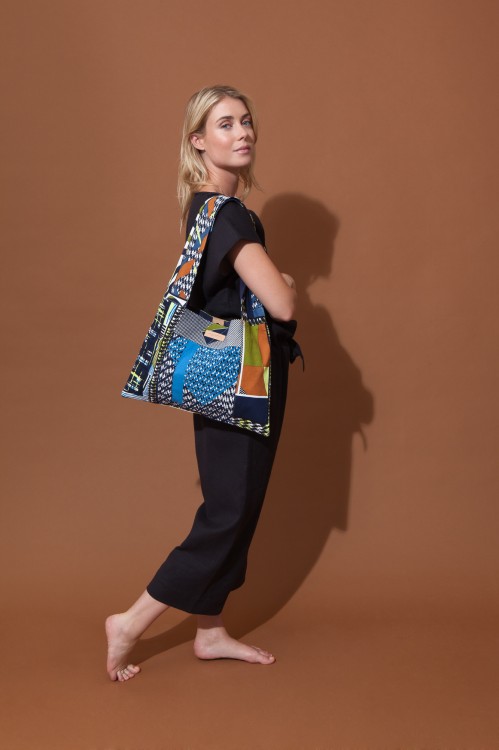 Patchwork Bag AMULETTE Kaki