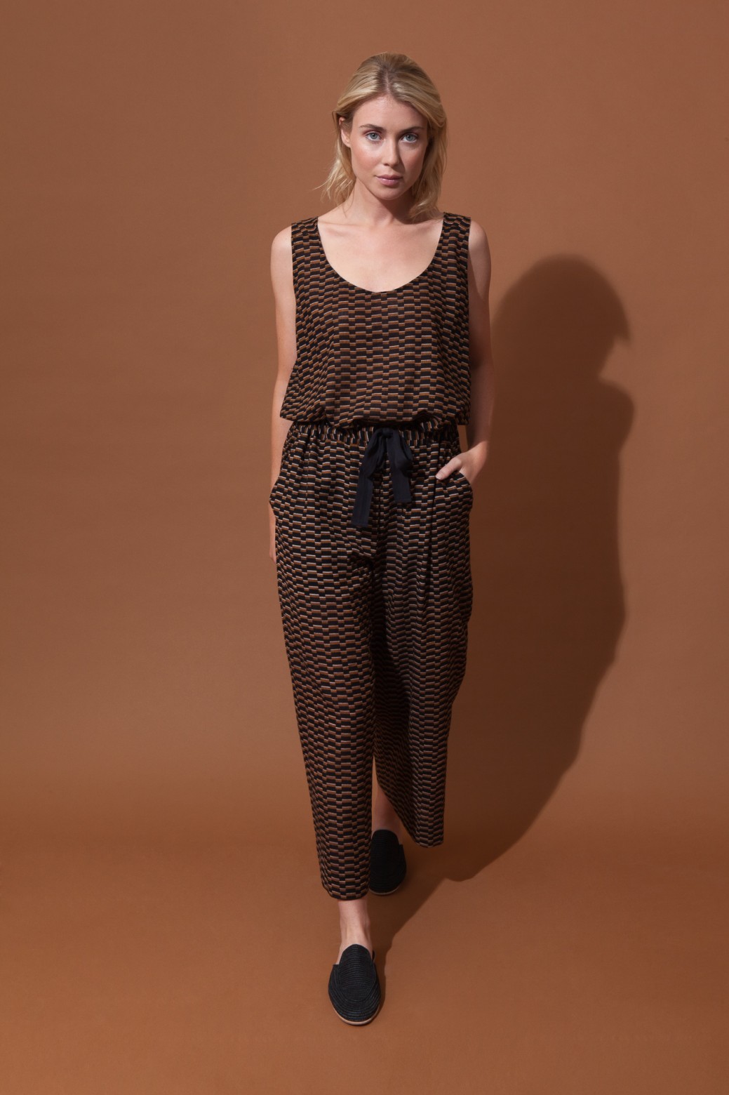 Top PACIFIQUE MAPOESIE All Over Noir Caramel Top PACIFIQUE MAPOESIE All Over Noir Caramel