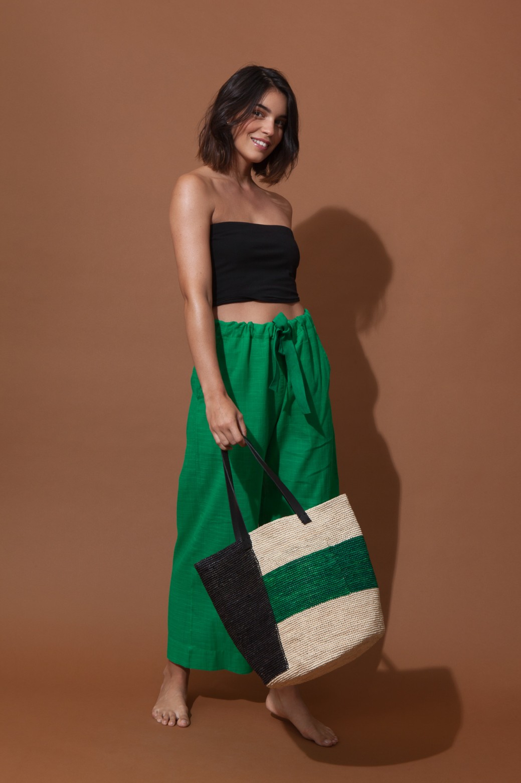 Sac L HIVA MAPOESIE Vert Sac L HIVA MAPOESIE Vert