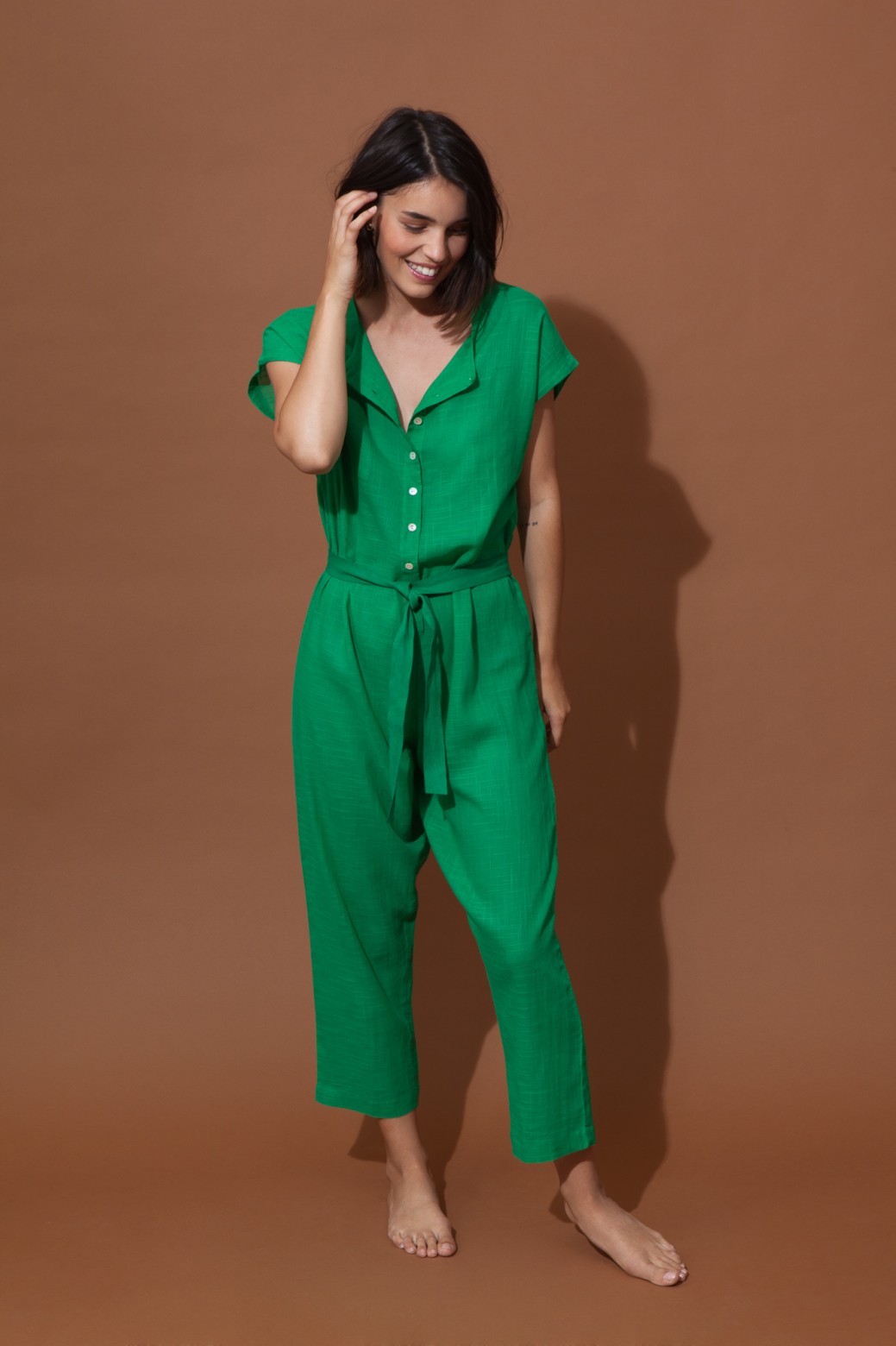 Combinaison MESSINA MAPOESIE Uni Vert Combinaison MESSINA MAPOESIE Uni Vert