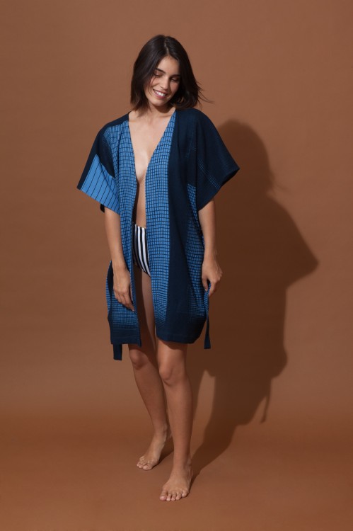 Kimono PROSE Bleu