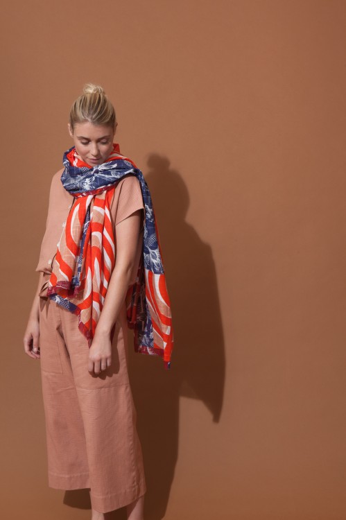 Foulard MARQUISES Rouge