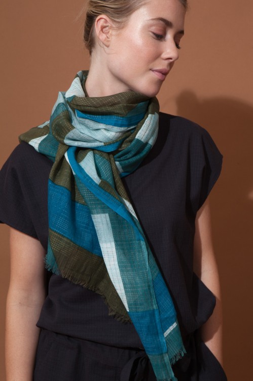 Foulard PRAIRIE Kaki