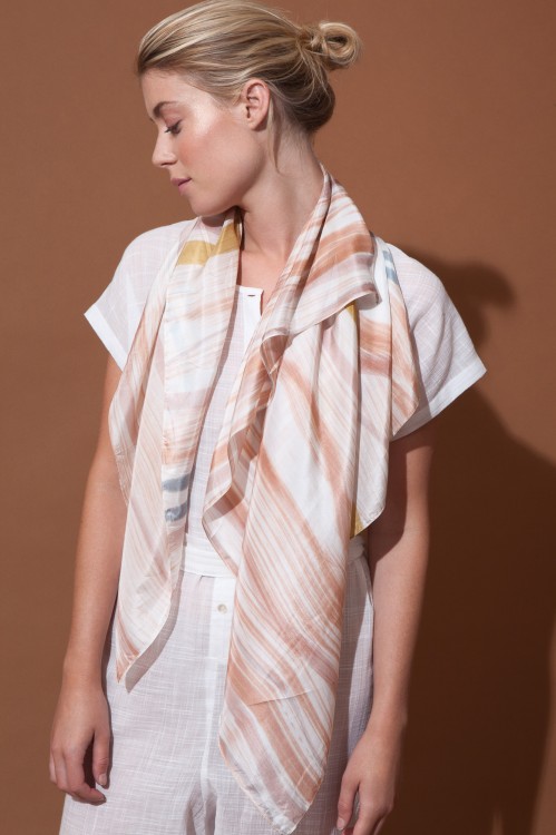 Foulard FETICHE MAPOESIE Blush