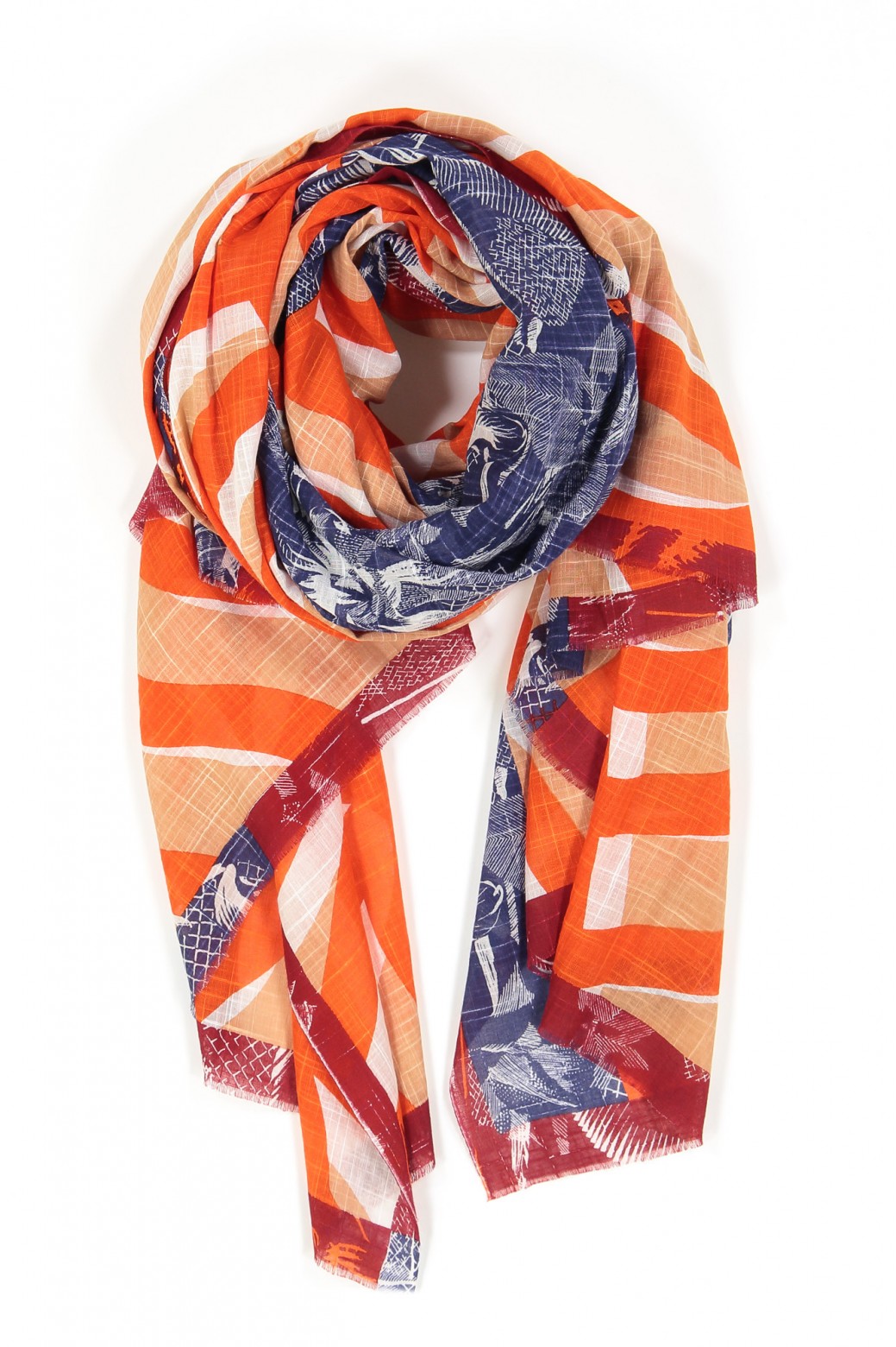 Foulard MARQUISES Rouge Foulard MARQUISES Rouge