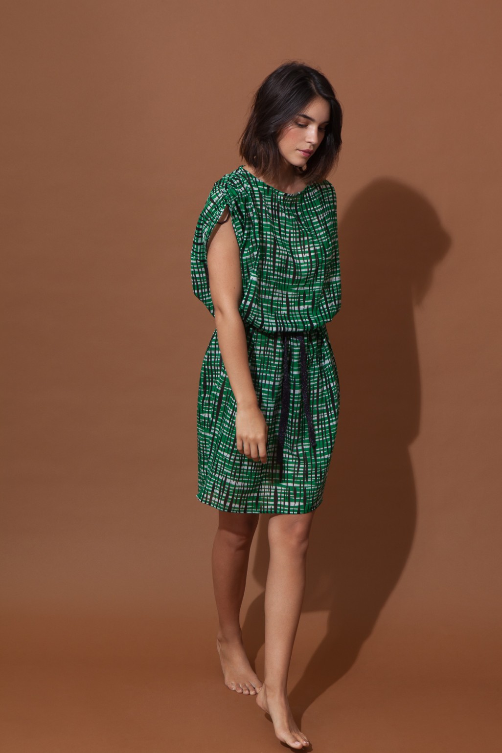 DADA RETRO GREEN DRESS