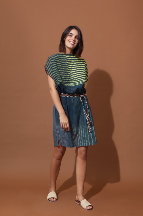 DADA GRADIENT NUIT DRESS