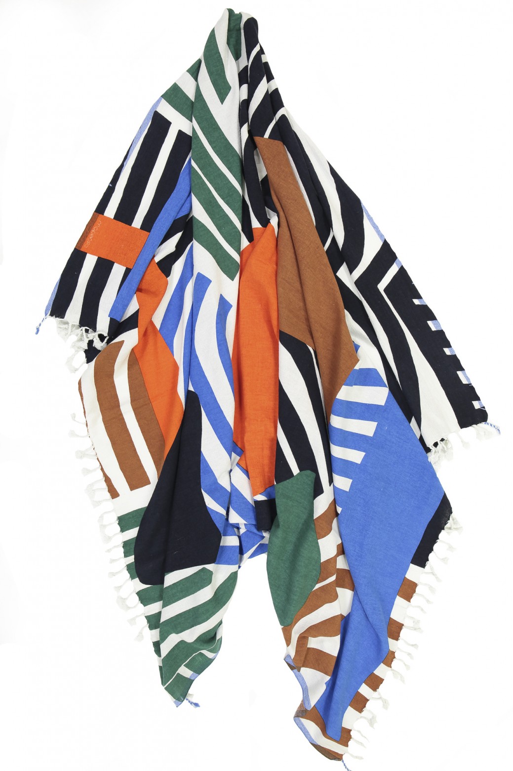 Fouta ODYSSEY Orange Bleu Fouta ODYSSEY Orange Bleu