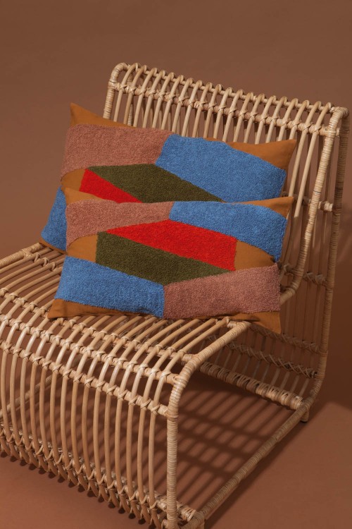 ODILE OCHER CUSHION COVER