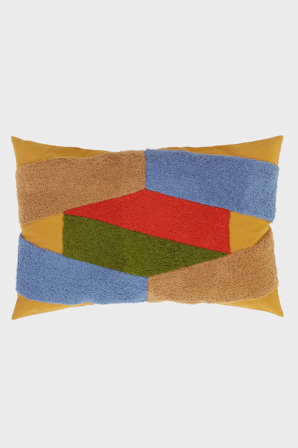 ODILE OCHER LONG CUSHION COVER ODILE OCHER LONG CUSHION COVER