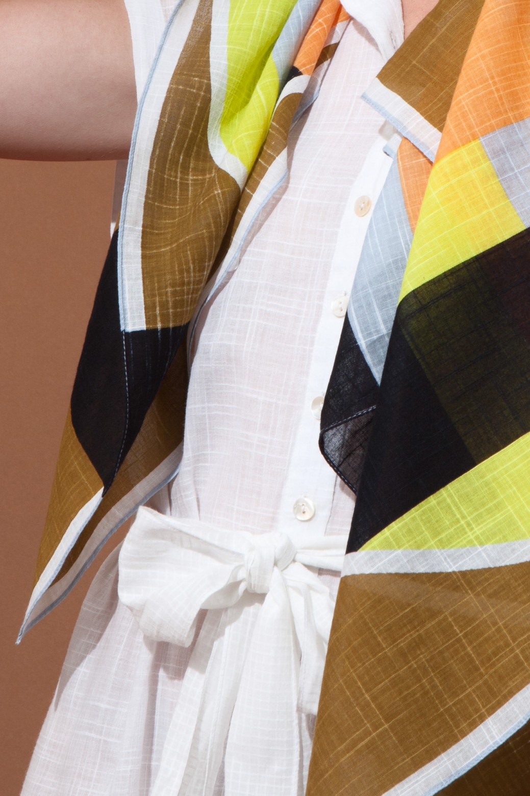 VISION KHAKI LIME SCARF VISION KHAKI LIME SCARF