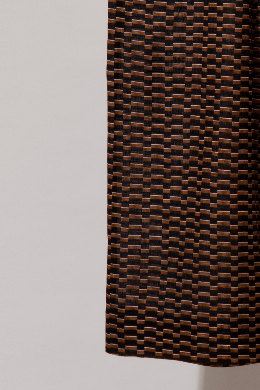 Pantalons COMORE All Over Noir Caramel Pantalons COMORE All Over Noir Caramel