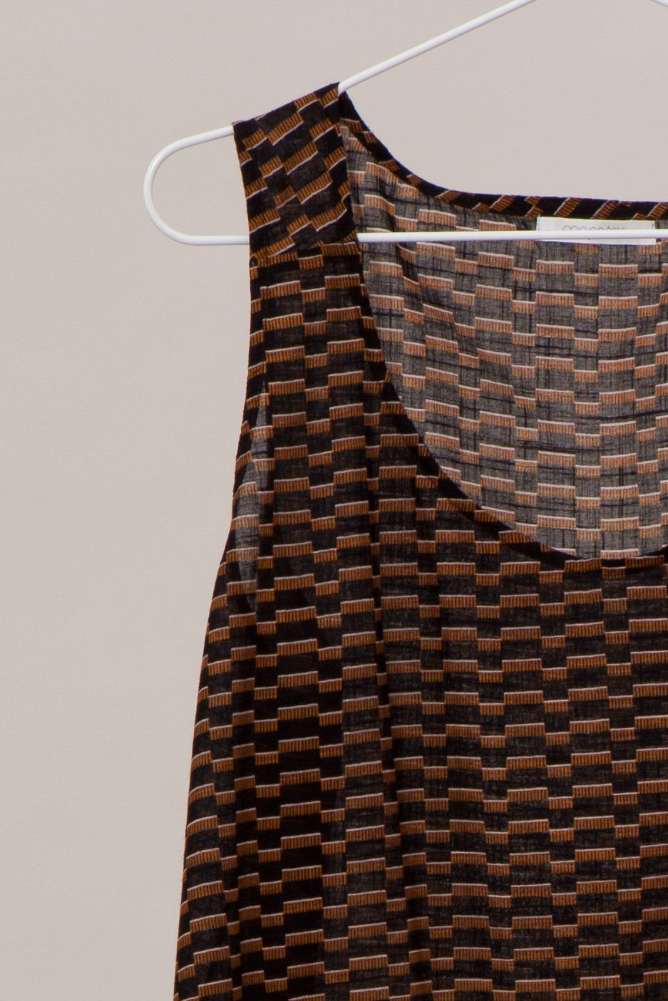 TOP PACIFIQUE ALL OVER NOIR CARAMEL TOP PACIFIQUE ALL OVER NOIR CARAMEL