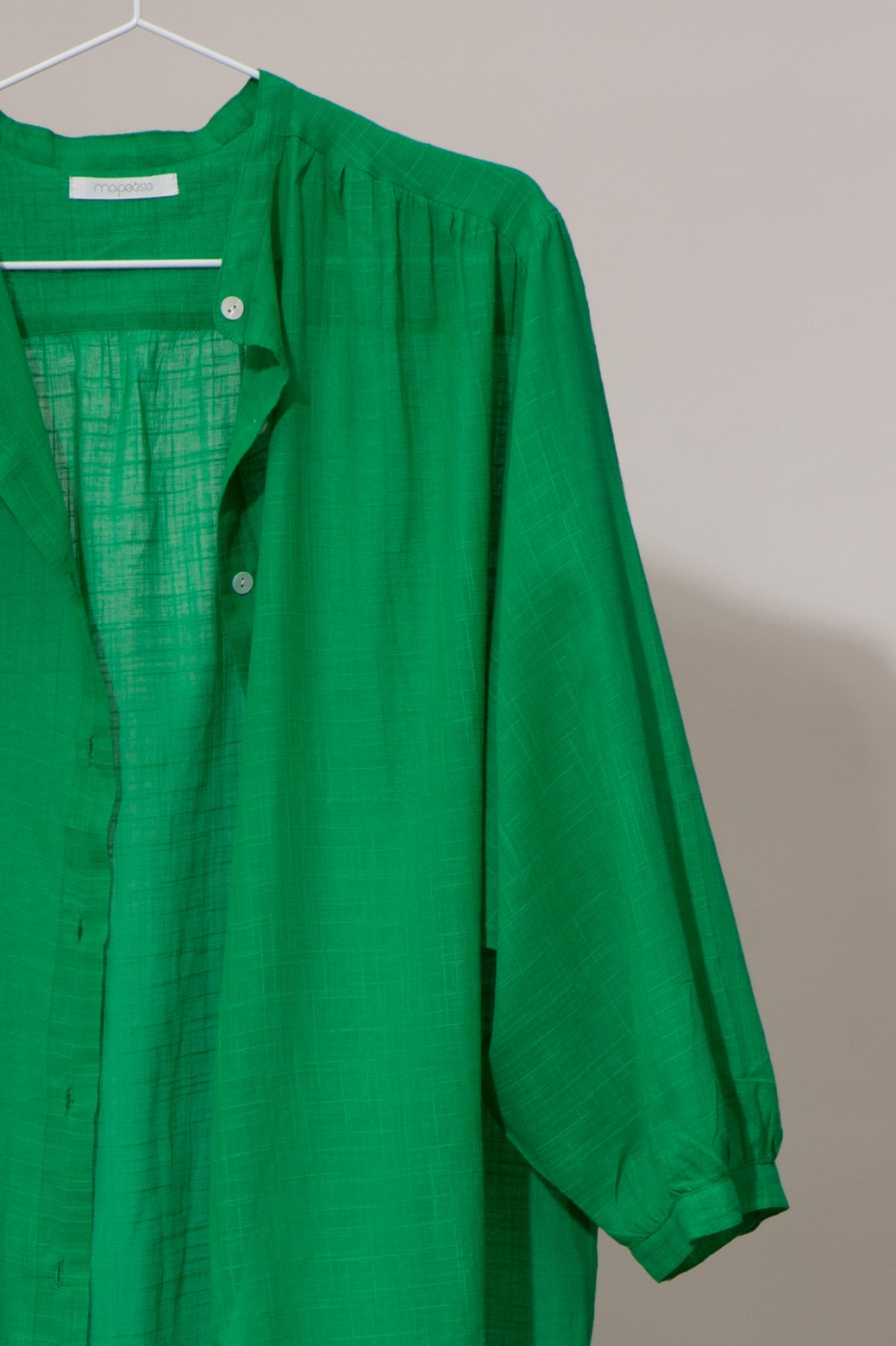 Robe EULALIE Uni Vert Robe EULALIE Uni Vert