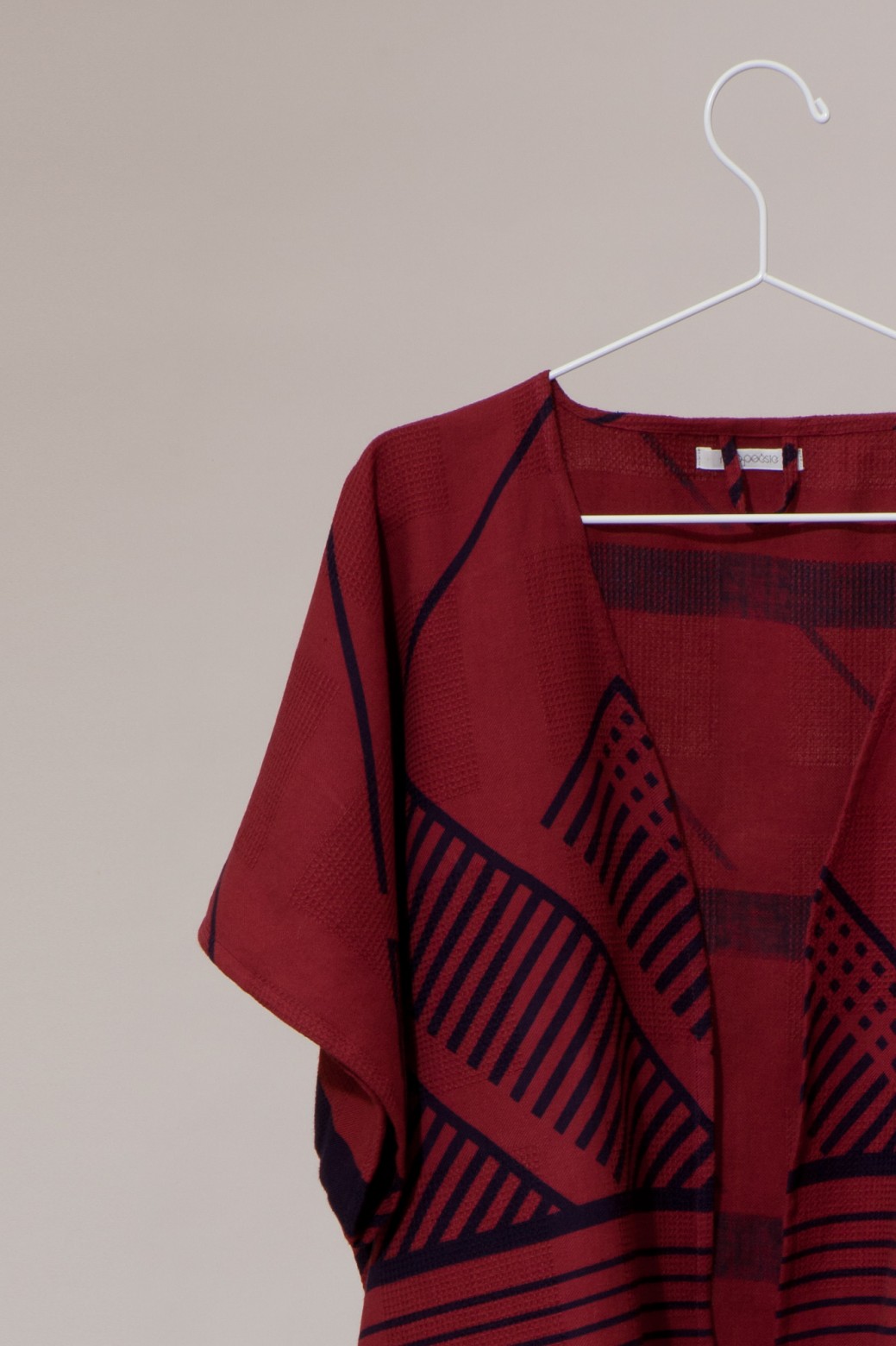 GEMMA BURGUNDY KIMONO GEMMA BURGUNDY KIMONO