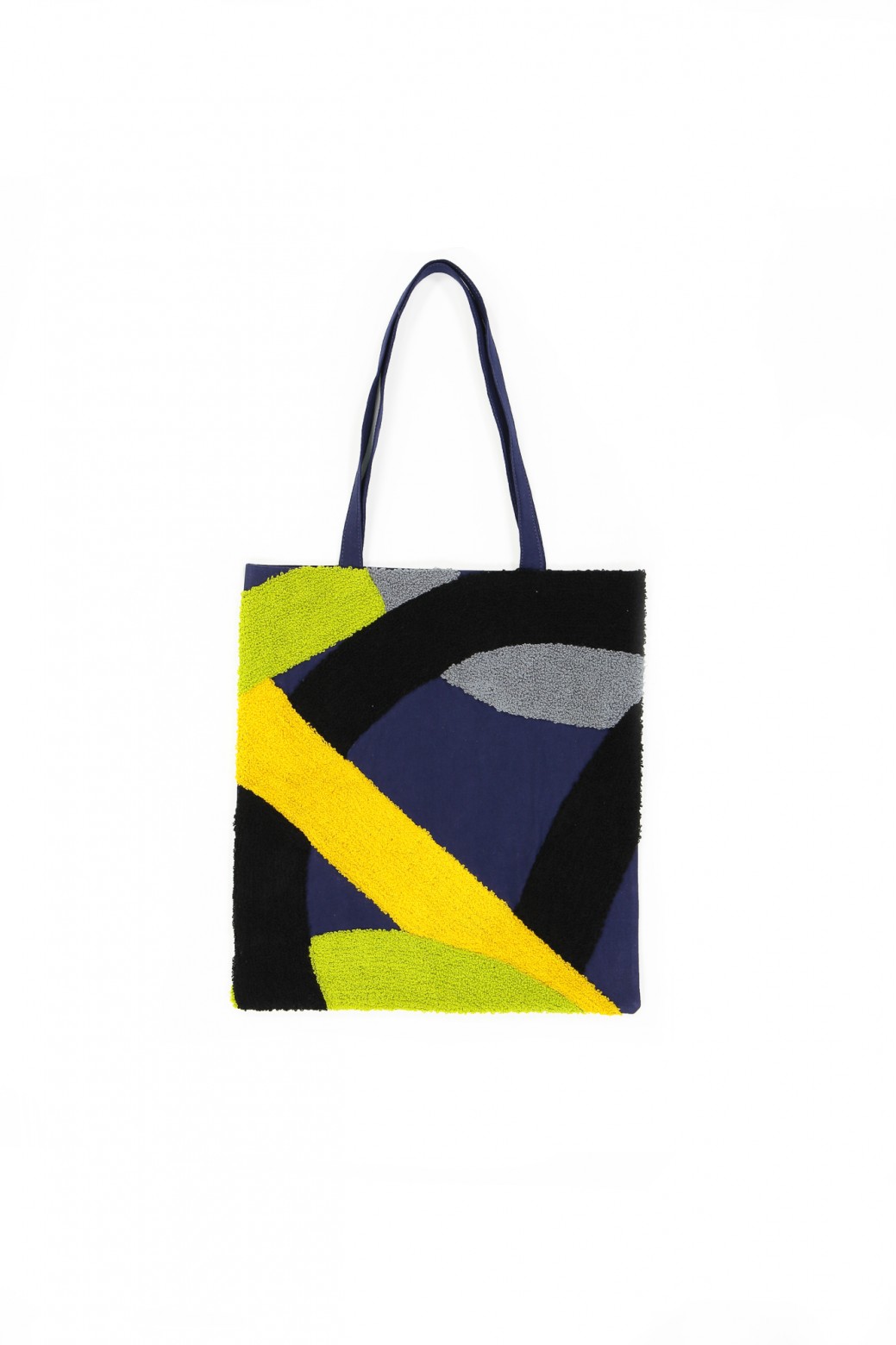 TOTE BAG PRELUDE JAUNE NOIR TOTE BAG PRELUDE JAUNE NOIR