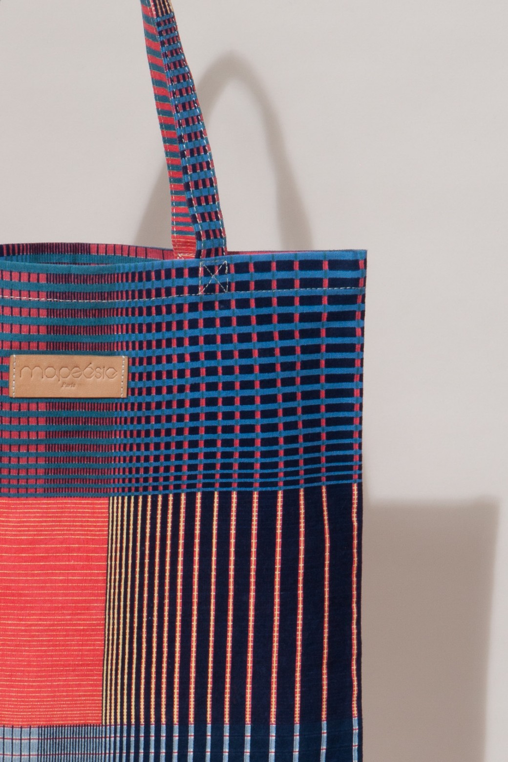GRADIENT NAVY PINK TOTE BAG GRADIENT NAVY PINK TOTE BAG