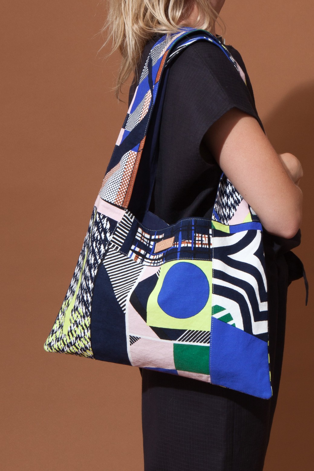 SAC PATCHWORK AMULETTE MARINE SAC PATCHWORK AMULETTE MARINE