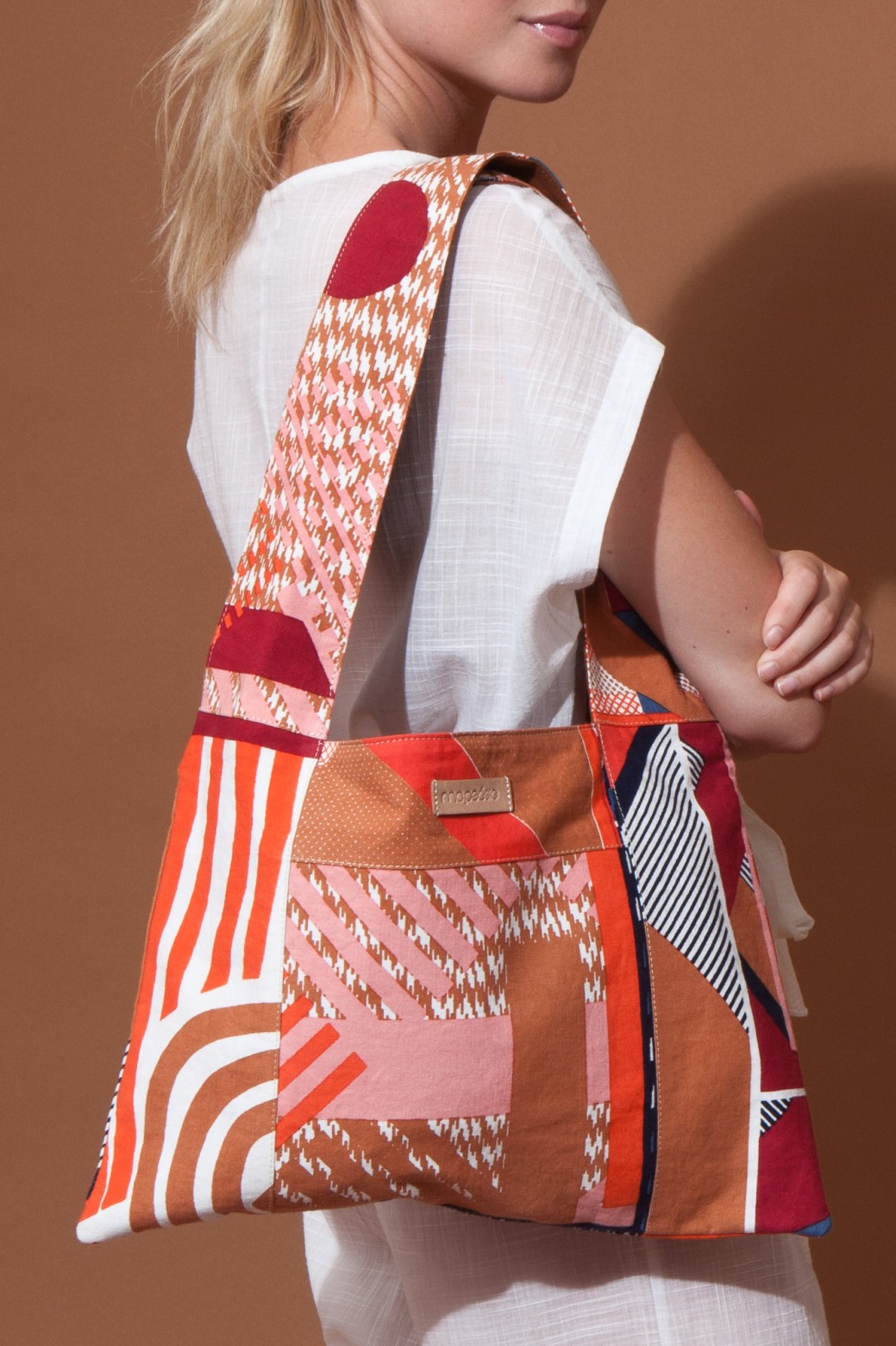 PATCHWORK AMULETTE RED BAG PATCHWORK AMULETTE RED BAG
