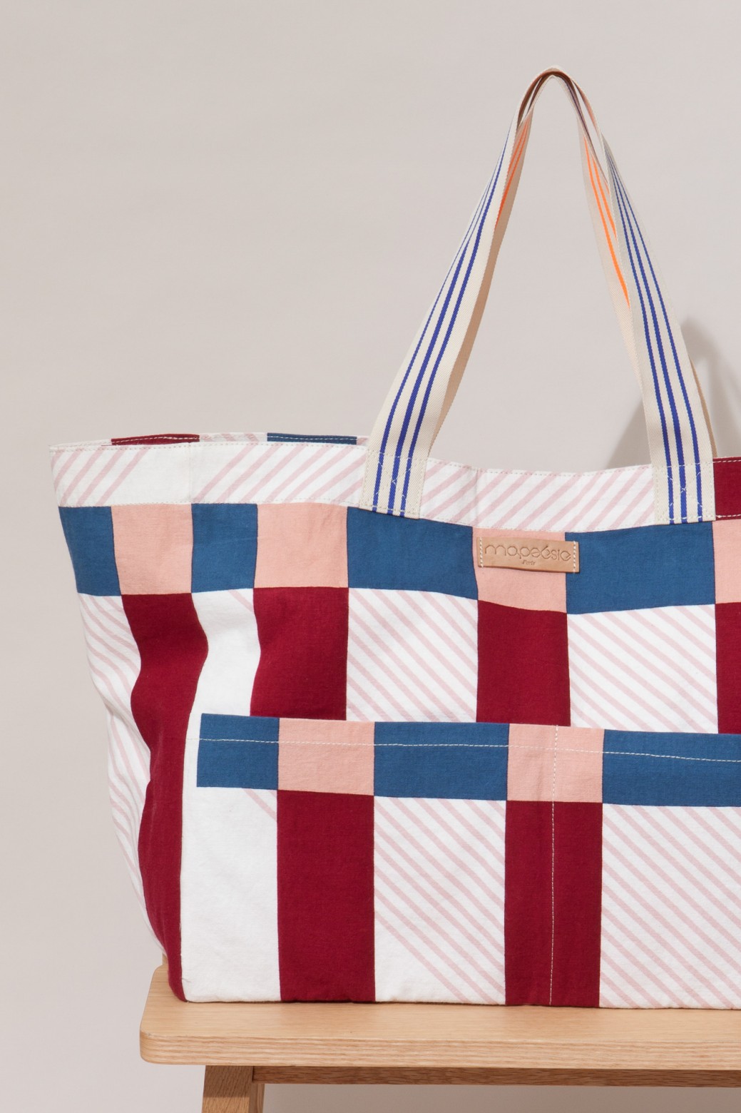 BOLERO BURGUNDY BLUE BAG L BOLERO BURGUNDY BLUE BAG L