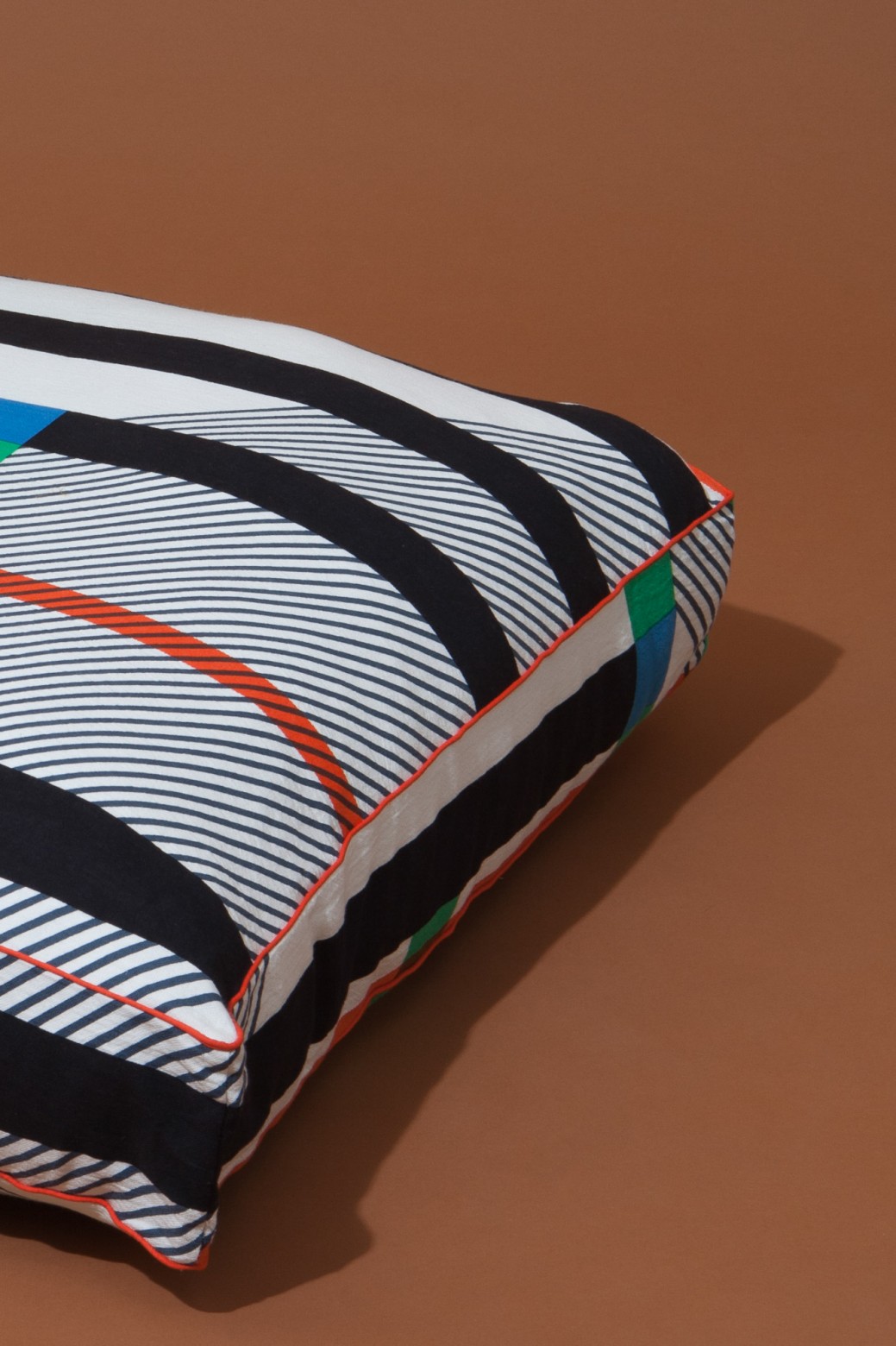 HOUSSE DE COUSSIN DE SOL BOLERO NOIR MENTHE HOUSSE DE COUSSIN DE SOL BOLERO NOIR MENTHE