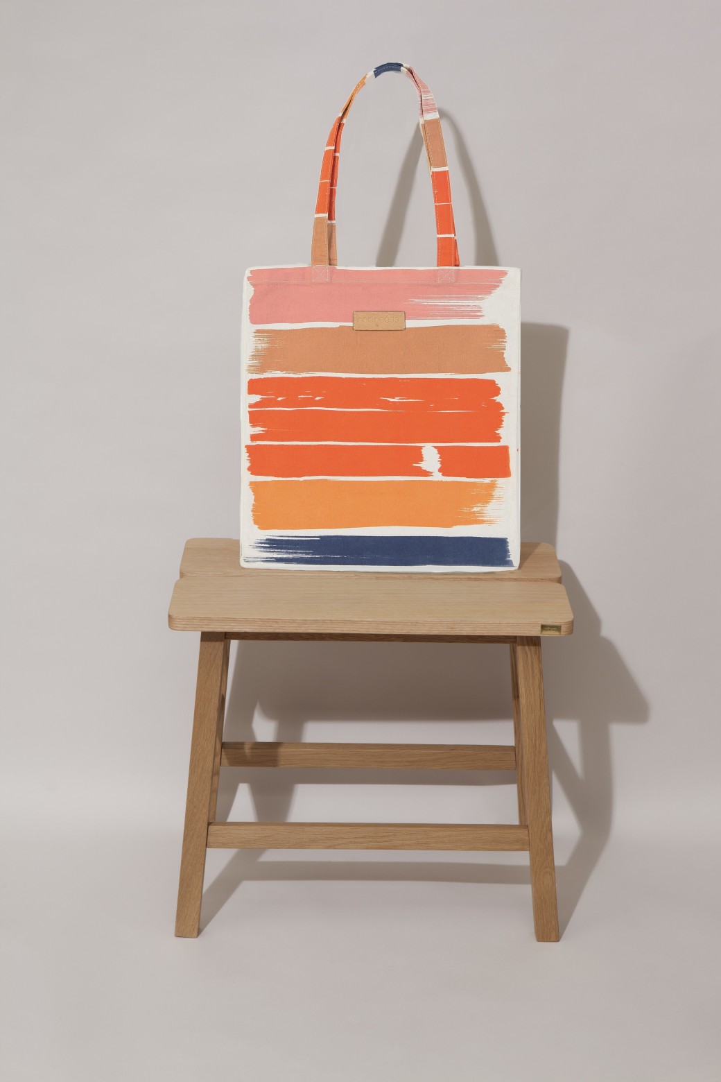 GOUACHE CORAL TOTE BAG GOUACHE CORAL TOTE BAG