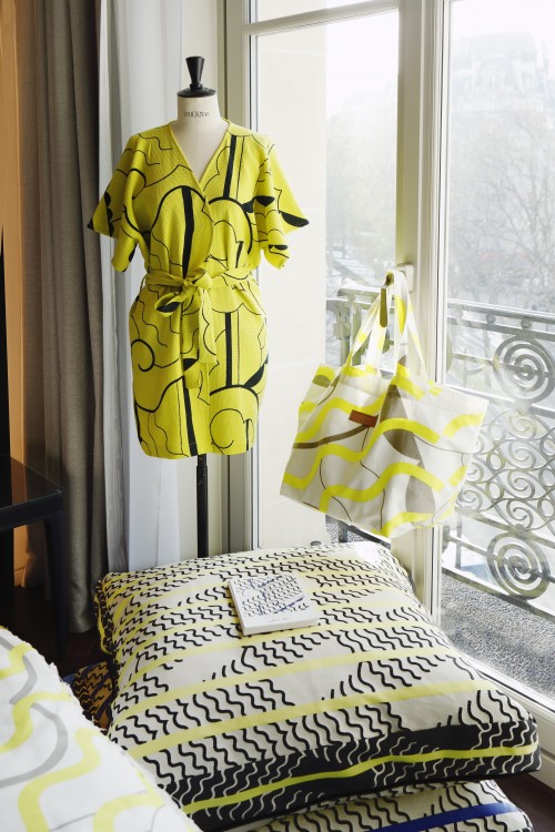 KIMONO ARABESQUE LIME