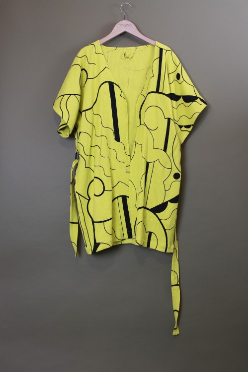 KIMONO ARABESQUE LIME