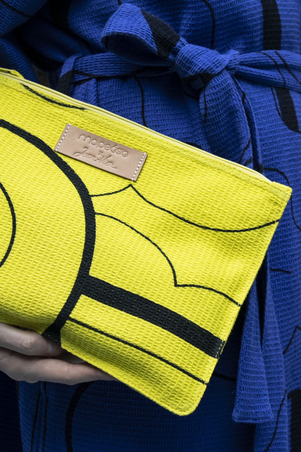 Pochette L ARABESQUE LIME Pochette L ARABESQUE LIME