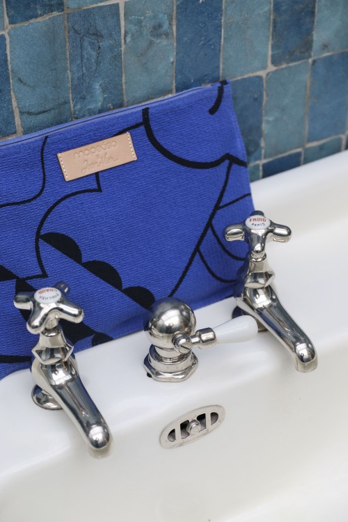Pochette L ARABESQUE BLEU