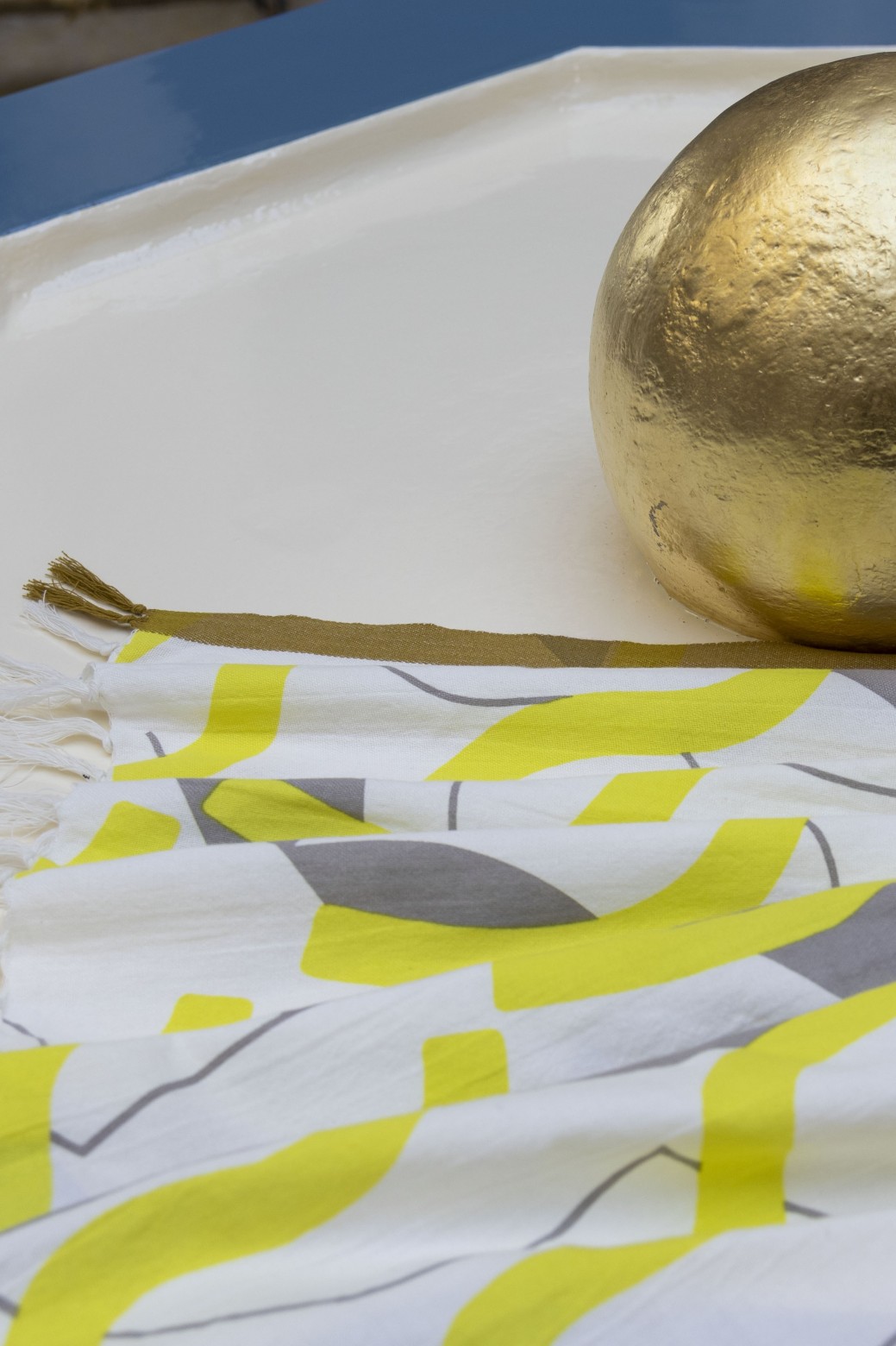 FOUTA VAGUES LIME FOUTA VAGUES LIME