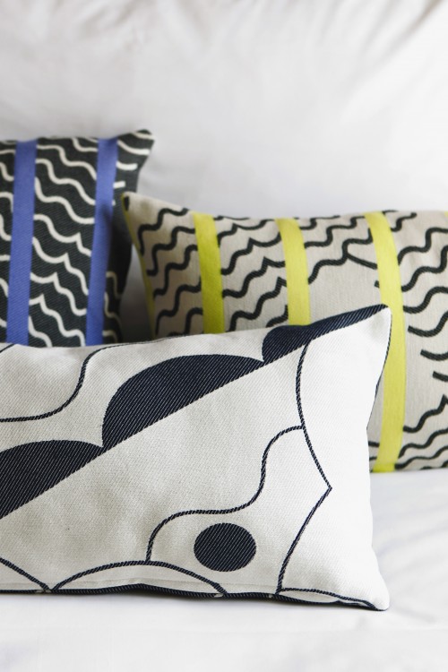 COUSSIN ARABESQUE BLEU