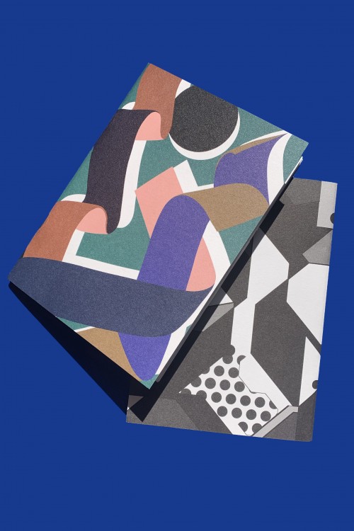 ZIG ZAG RUBAN MOUSSE NOTEBOOK
