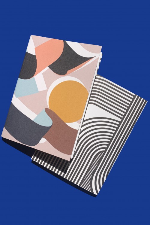 ZIG ZAG RUBAN MOUSSE NOTEBOOK