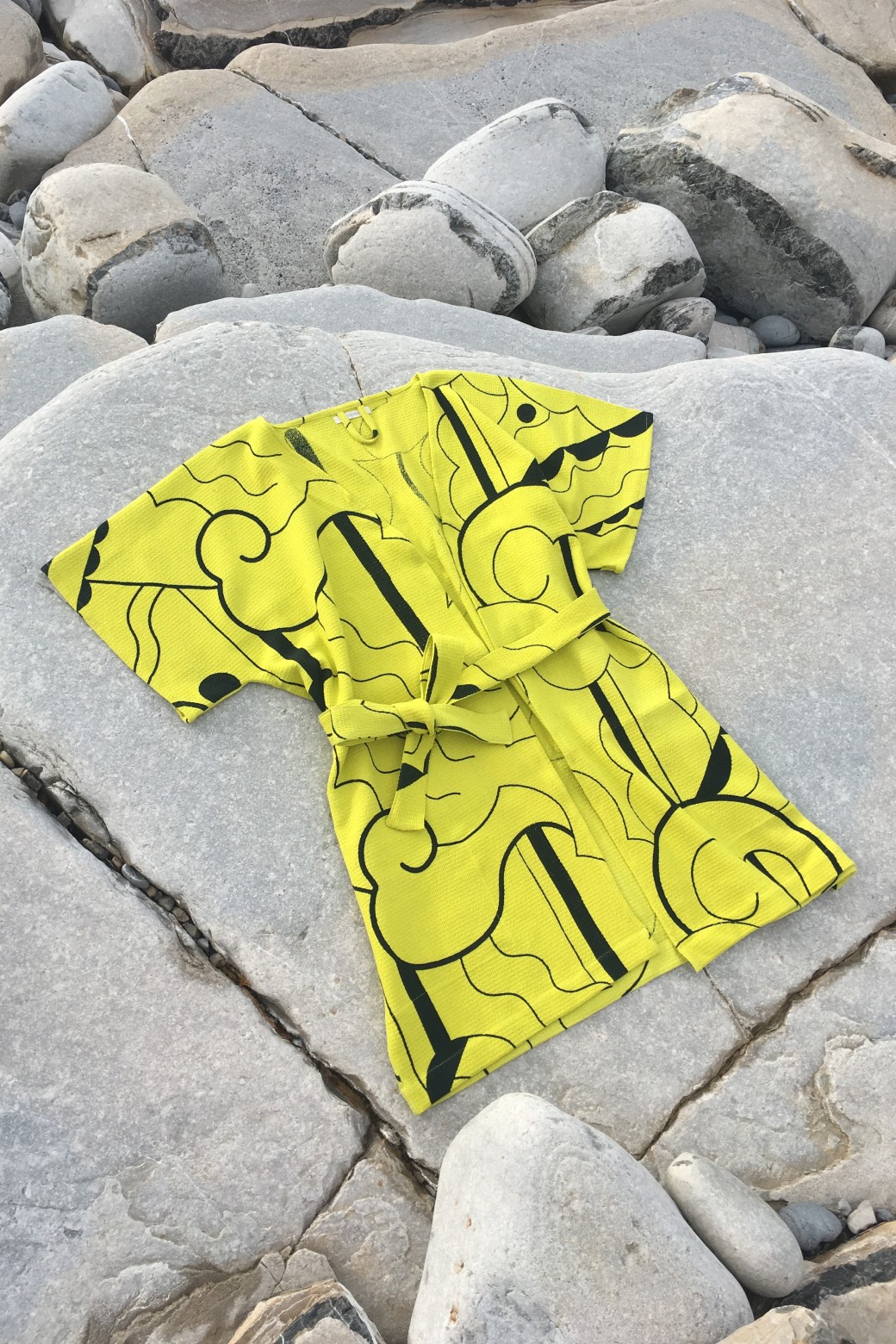 KIMONO ARABESQUE LIME KIMONO ARABESQUE LIME