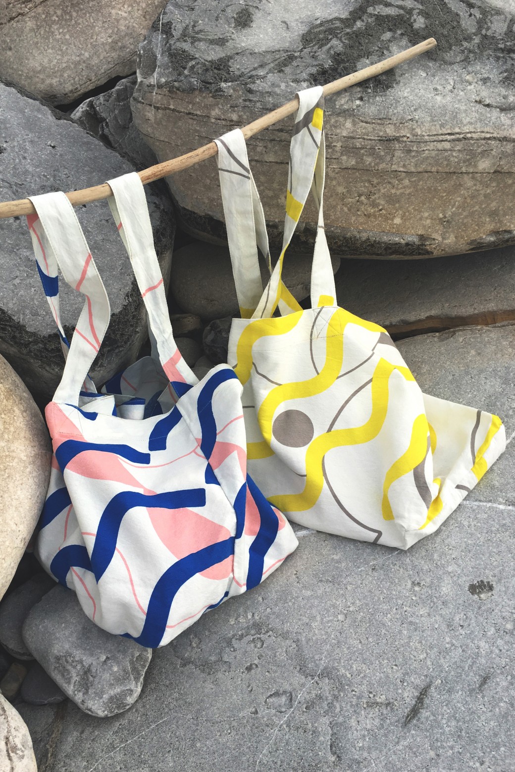 VAGUES BLUE BAG MAPOÉSIE x JEAN VIER VAGUES BLUE BAG MAPOÉSIE x JEAN VIER