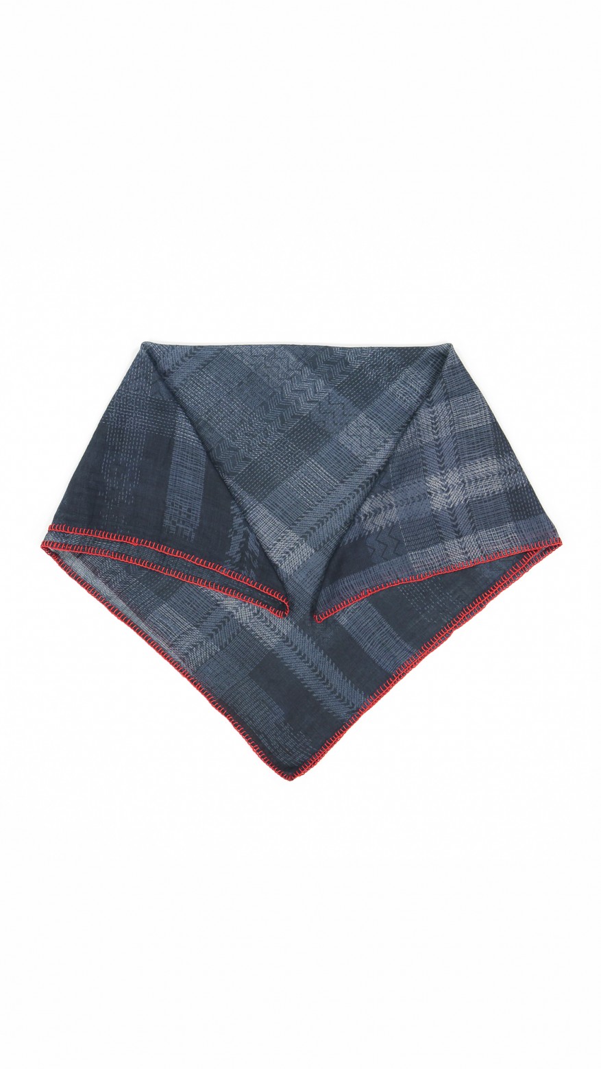 FOULARD PLUMETIS INDIGO FOULARD PLUMETIS INDIGO