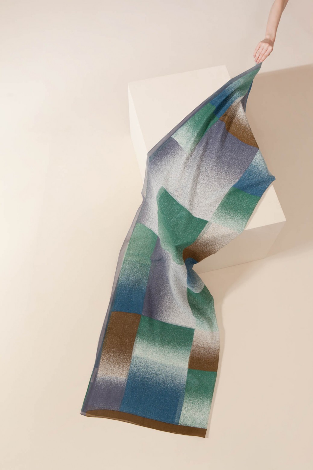 FOULARD VIBRATION KAKI FOULARD VIBRATION KAKI