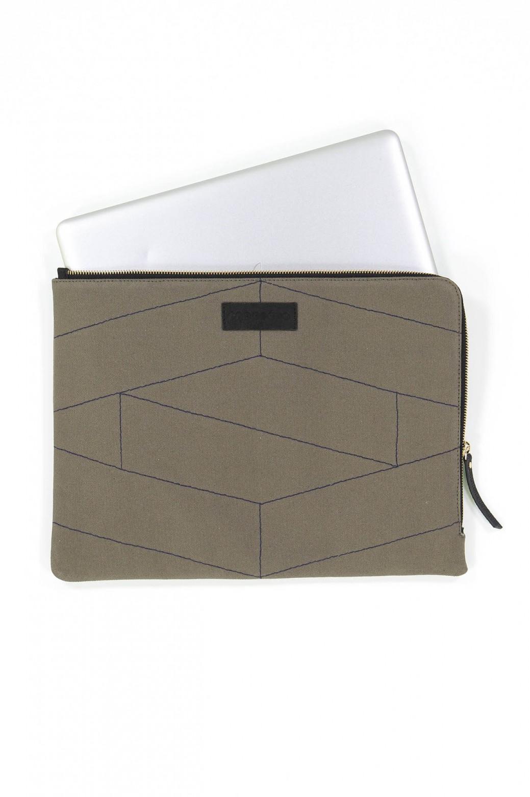 ROSALIE KHAKI LAPTOP SLEEVE ROSALIE KHAKI LAPTOP SLEEVE