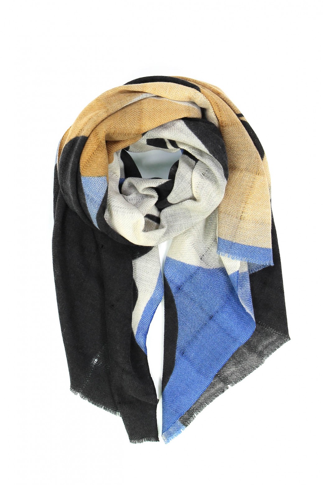 JARDIN BOTANIQUE BLUE SCARF JARDIN BOTANIQUE BLUE SCARF