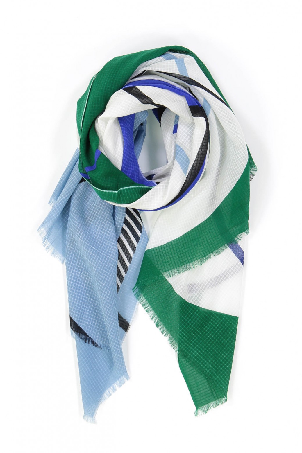CUBISTA BLUE SCARF CUBISTA BLUE SCARF