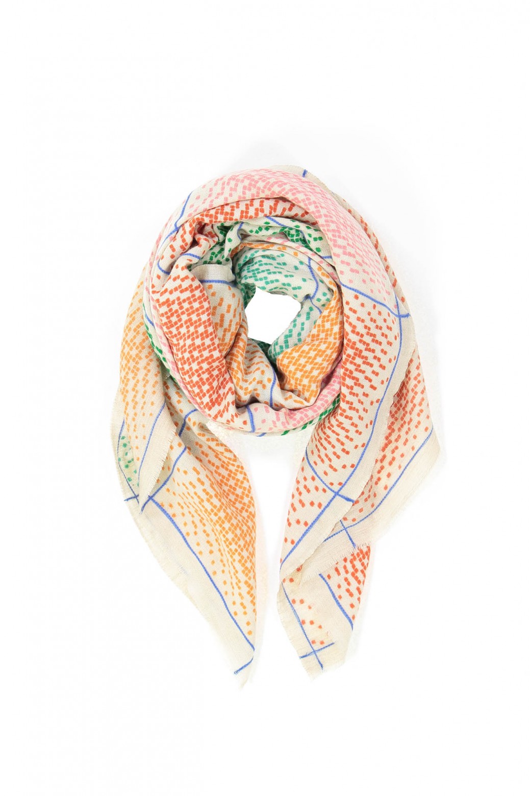 MONTRESOR MULTICOLOR SCARF MONTRESOR MULTICOLOR SCARF