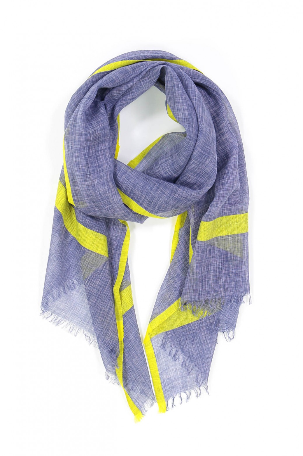 FOULARD FLORIDE BLEU FOULARD FLORIDE BLEU