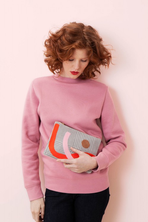 LEON GREY POUCH