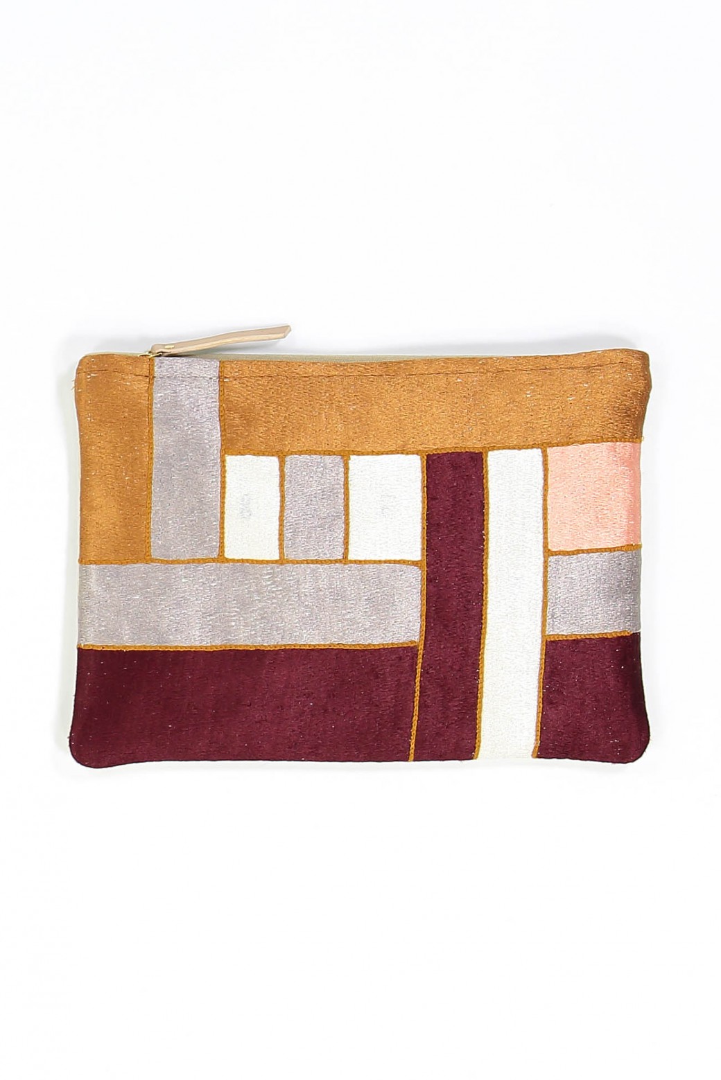 JASMIN BURGUNDY POUCH JASMIN BURGUNDY POUCH