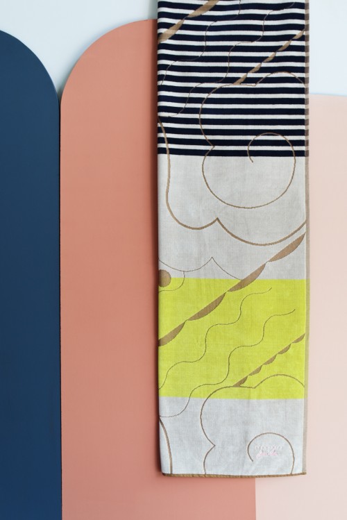 SERVIETTE ARABESQUE LIME...