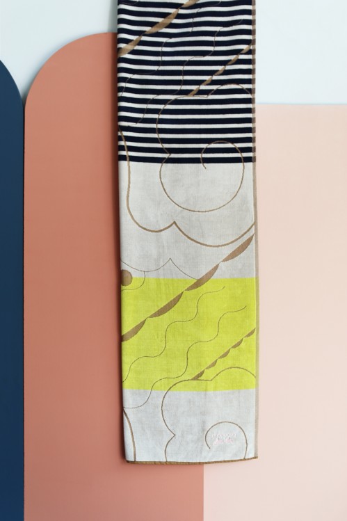 SERVIETTE ARABESQUE LIME...