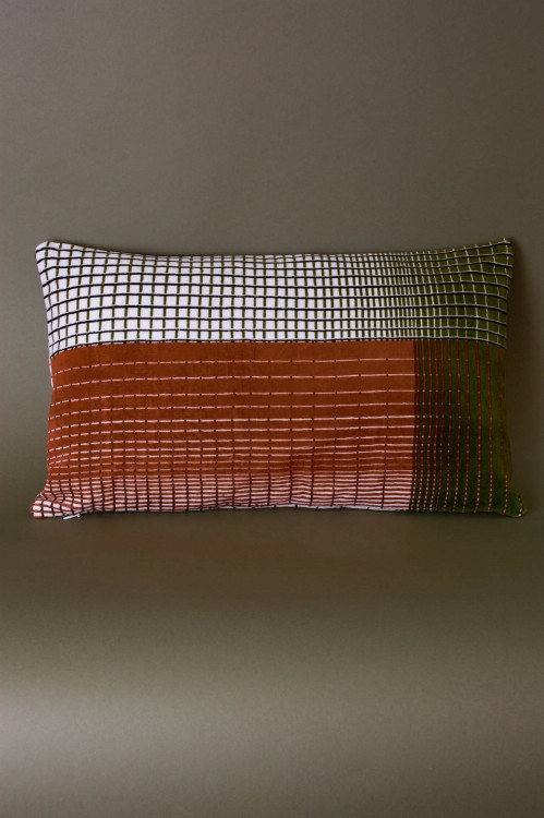 Housse de coussin Yvonne Ambre