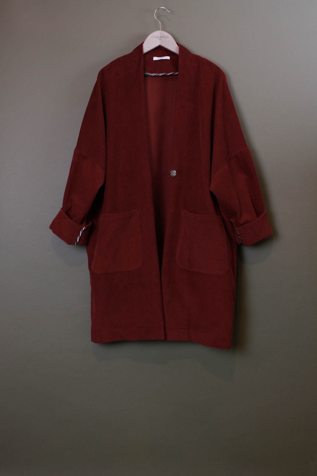 Manteau Aurore Acajou Manteau Aurore Acajou