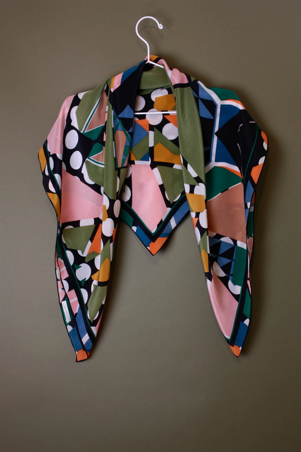 Foulard Musique kaki Foulard Musique kaki